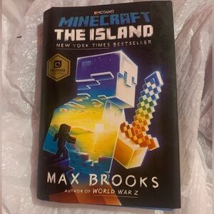 MINECRAFT THE ISLAND by NEW YORK TIMES BESTSELLER MAX BROOKS